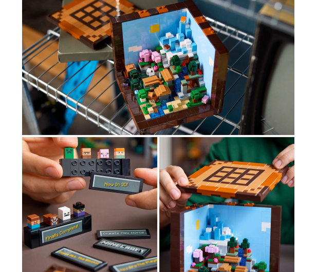 LEGO Minecraft 21265 Stół warsztatowy - 1266090 - zdjęcie 5